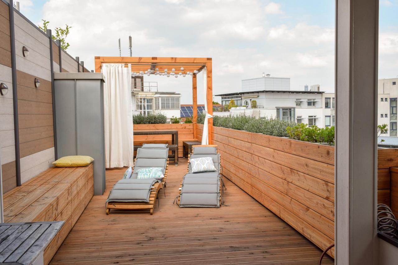 Rooftop Penthouse Карлсруэ Экстерьер фото